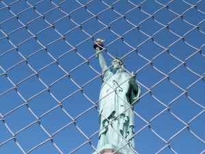 Statue Liberty Fence